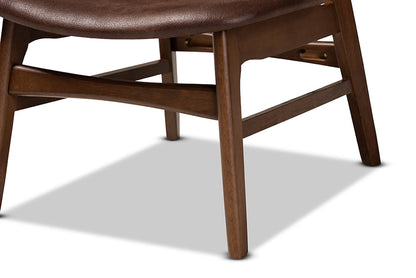 Baxton Studio - Marcos Chair - WM5002-Dark Brown/Walnut-CC view 7