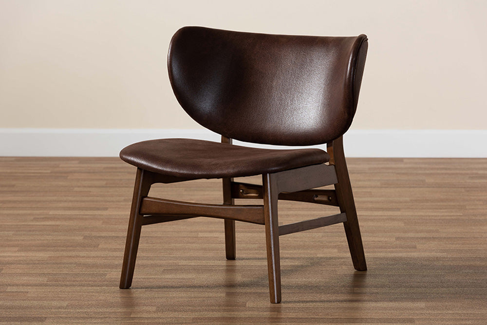 Baxton Studio - Marcos Chair - WM5002-Dark Brown/Walnut-CC view 8
