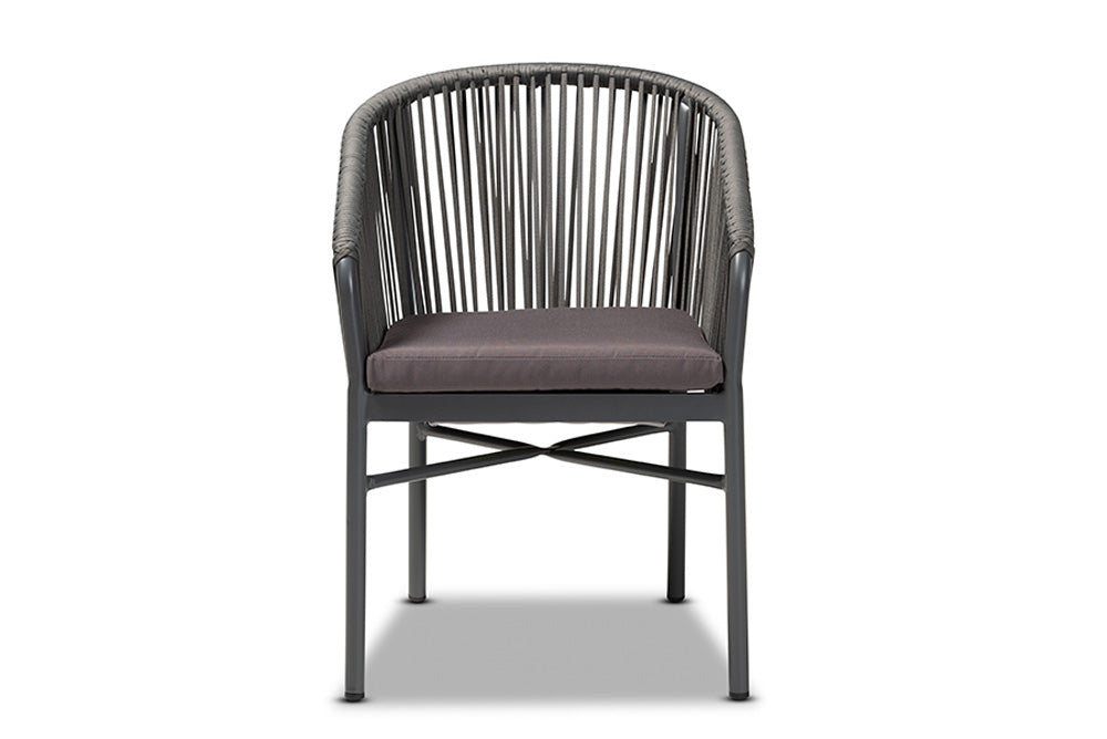 Baxton Studio - Marcus Chair - WA-5144-Grey-DC view 2