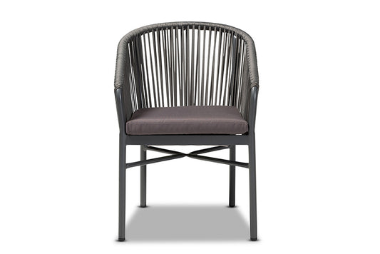 Baxton Studio - Marcus Chair - WA-5144-Grey-DC view 2