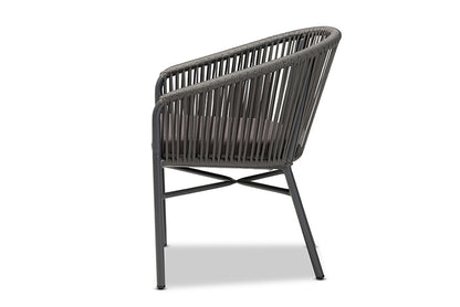 Baxton Studio - Marcus Chair - WA-5144-Grey-DC view 3