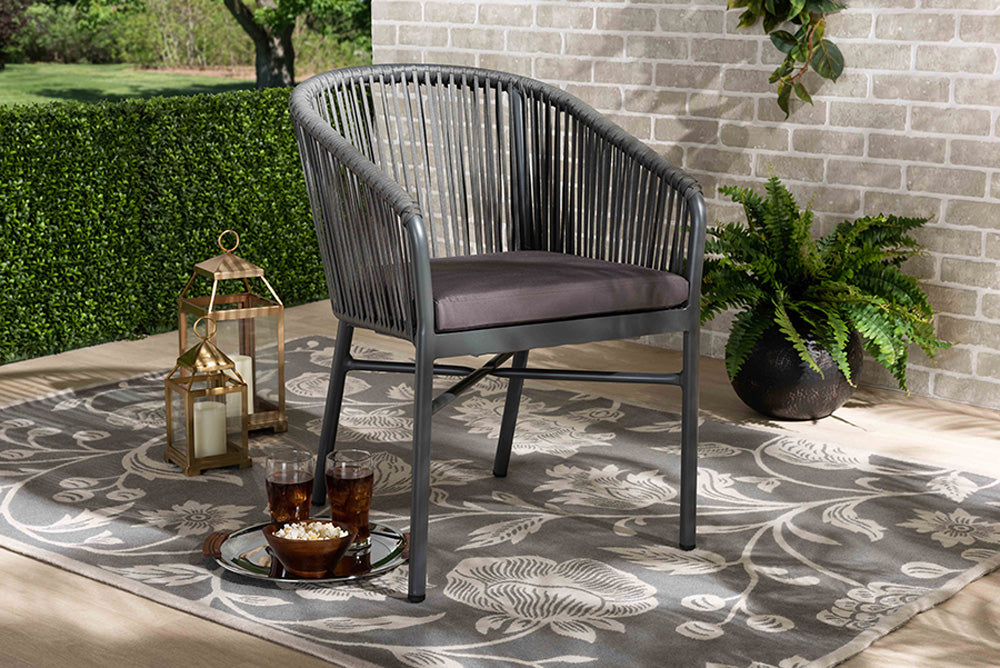 Baxton Studio - Marcus Chair - WA-5144-Grey-DC view 5