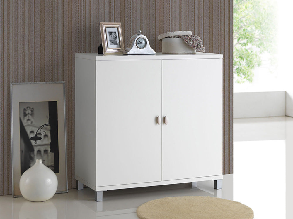 Baxton Studio - Marcy Bag Cabinet - HS-001-White view 4