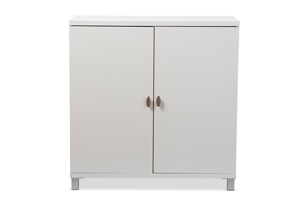 Baxton Studio - Marcy Bag Cabinet - HS-001-White view 5