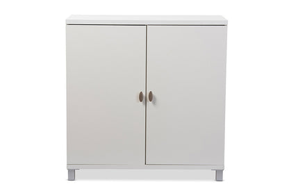 Baxton Studio - Marcy Bag Cabinet - HS-001-White view 5