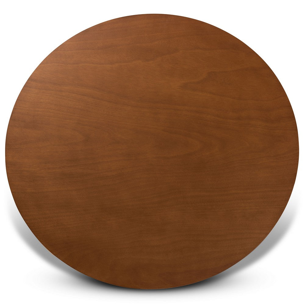 Baxton Studio - Mare Dining Set in Walnut Brown - Mare-Walnut-7PC Dining Set view 4