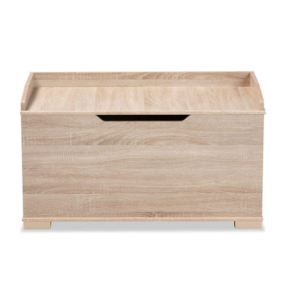 Baxton Studio - Mariam Cat House in Oak  - SECHC150140WI-Hana Oak-Cat House view 3