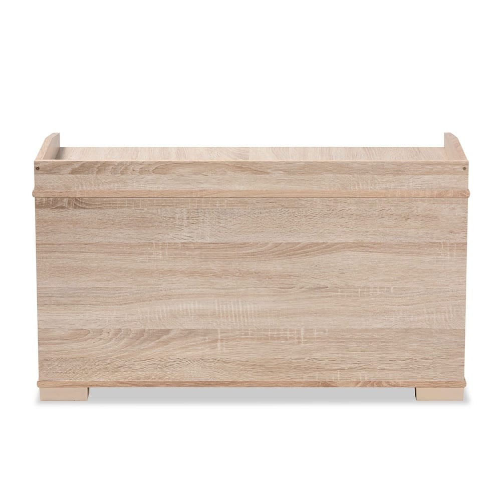 Baxton Studio - Mariam Cat House in Oak  - SECHC150140WI-Hana Oak-Cat House view 5
