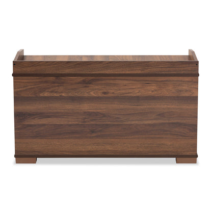 Baxton Studio - Mariam Cat House in Walnut Brown - SECHC150140WI-Walnut-Cat House view 5