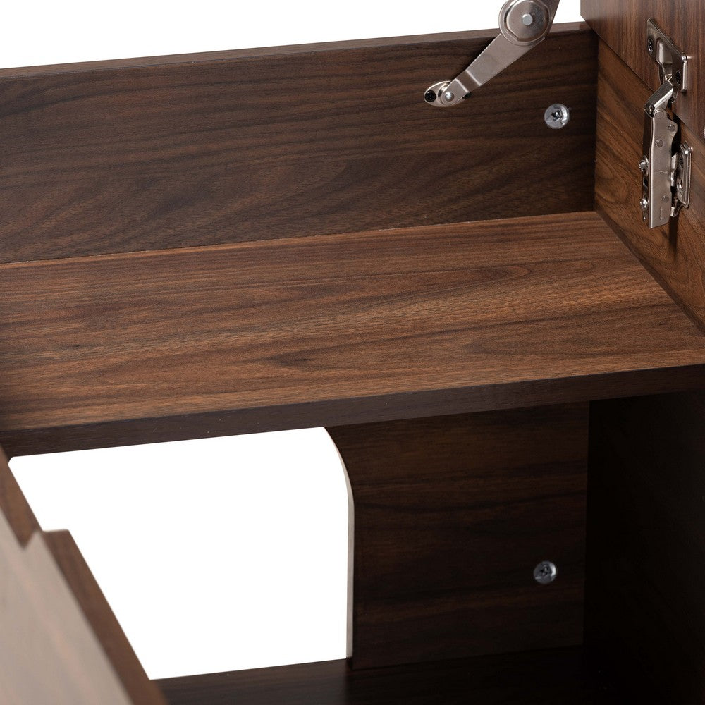 Baxton Studio - Mariam Cat House in Walnut Brown - SECHC150140WI-Walnut-Cat House view 9