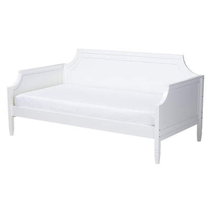 Baxton Studio - Mariana Full Size Daybed in White - Mariana-White-Daybed-Full view 1