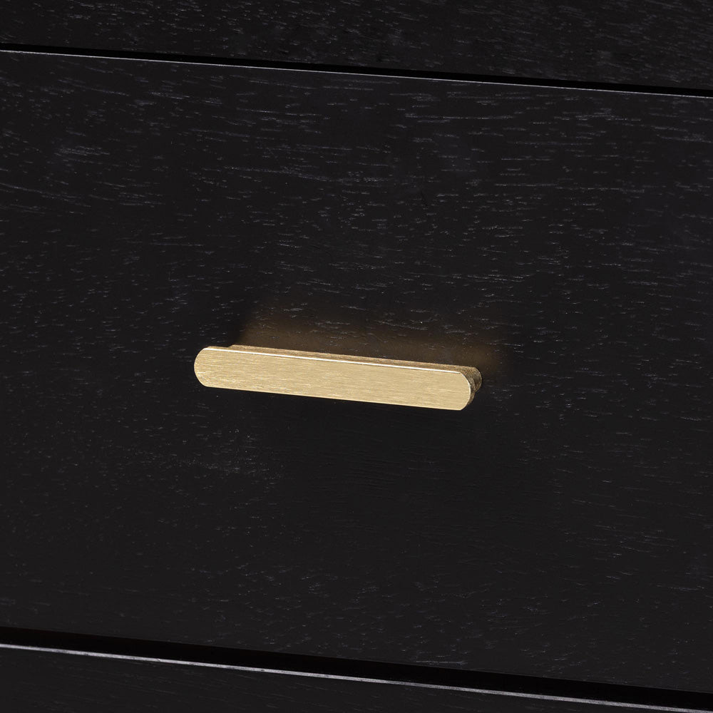 Baxton Studio - Marisela Chest in Black - MG9014-Black 9990-4DW-Chest view 5