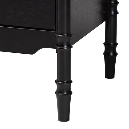 Baxton Studio - Marisela Chest in Black - MG9014-Black 9990-4DW-Chest view 6