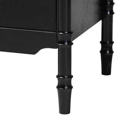 Baxton Studio - Marisela Dresser in Black - MG9014-Black 9990-6DW-Dresser view 7