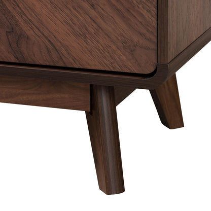 Baxton Studio - Markell Dresser in Walnut Brown/Gold - LV44COD44231WI-CLB-6DW-Dresser view 6