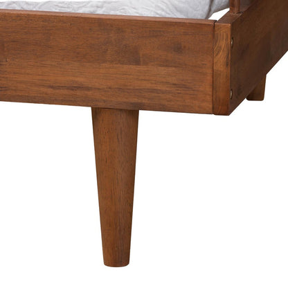 Baxton Studio - Matilda Twin Size Daybed in Ash Walnut - MG0091-Ash Walnut-Daybed-Twin view 5