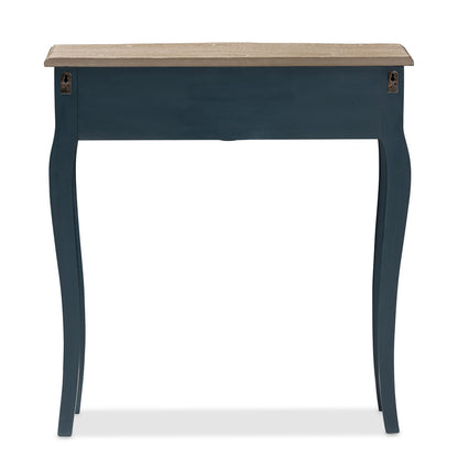 Baxton Studio - Mazarine Console Table in Blue - CES11-Blue Spruce-ST view 5