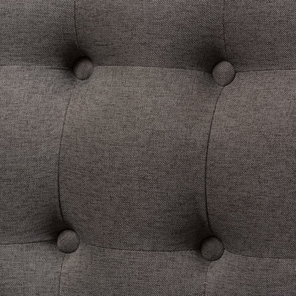 Baxton Studio - Melody Sofa in Grey - BBT8026-SF-Grey-XD45 view 5