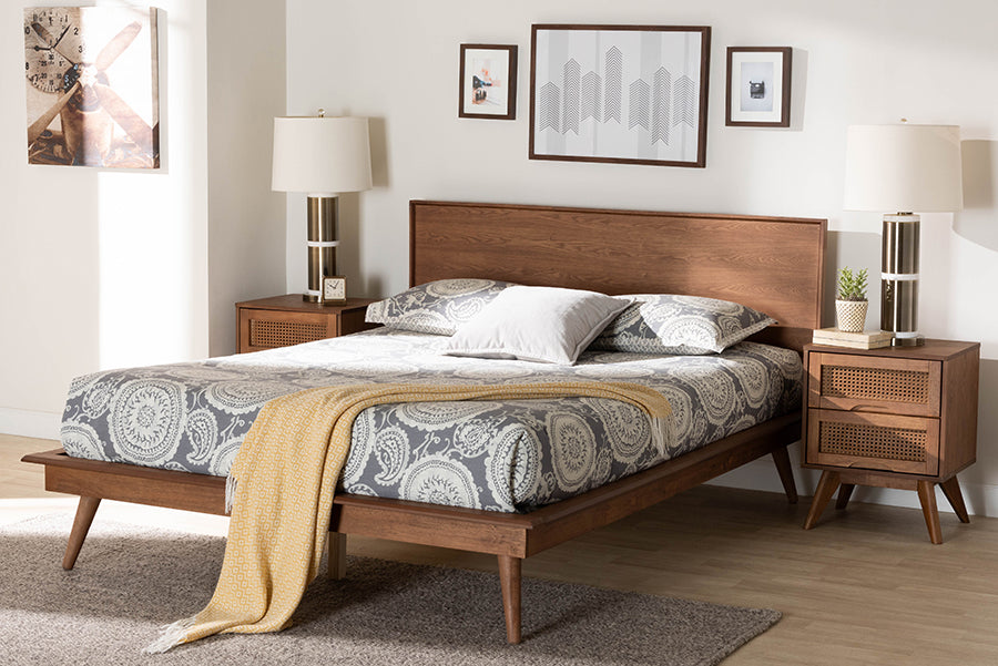 Baxton Studio - Melora Full Bedroom Set in Walnut Brown/Brown - MG0004-Ash Walnut-Full 3PC Bedroom Set view 10