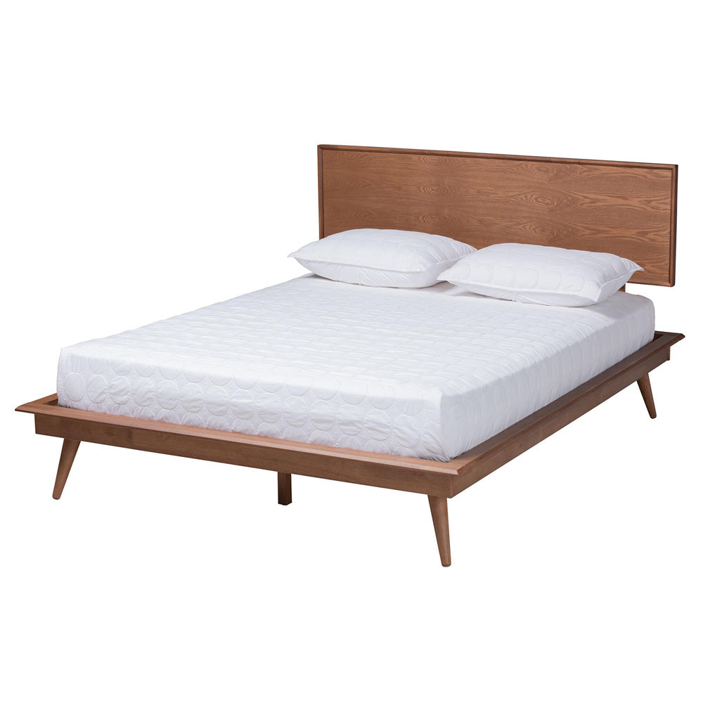 Baxton Studio - Melora Full Bedroom Set in Walnut Brown/Brown - MG0004-Ash Walnut-Full 4PC Bedroom Set view 3
