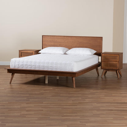 Baxton Studio - Melora King Bedroom Set in Walnut Brown/Brown - MG0004-Ash Walnut-King 3PC Bedroom Set view 10