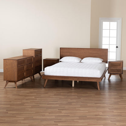 Baxton Studio - Melora Queen Bedroom Set in Walnut Brown/Brown - MG0004-Ash Walnut-Queen 5PC Bedroom Set view 11
