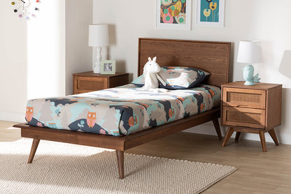 Baxton Studio - Melora Twin Bedroom Set in Walnut Brown/Brown - MG0004-Ash Walnut-Twin 3PC Bedroom Set view 10