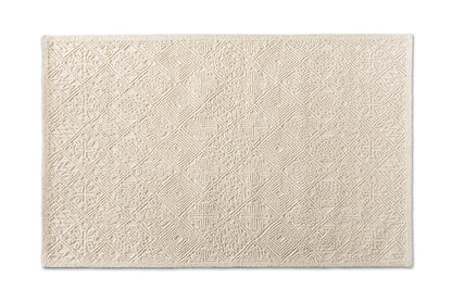 Baxton Studio - Meltem Rug - Meltem-Ivory-Rug view 1