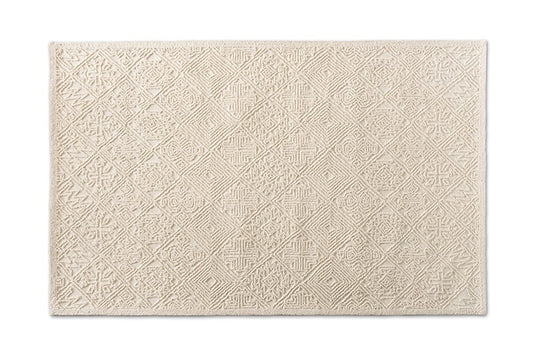 Baxton Studio - Meltem Rug - Meltem-Ivory-Rug view 1