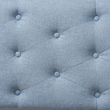Baxton Studio - Michaela Storage Ottoman in Blue - WS-20091-Light Blue-OTTO view 6