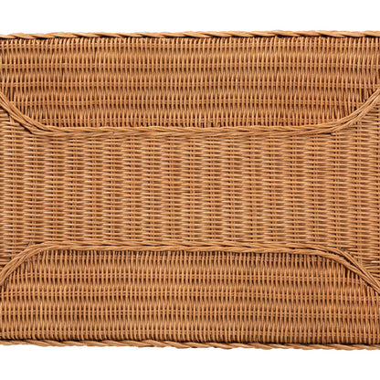 Baxton Studio - Minahasa Side Table in Light Honey - MINAHASA-Light Honey Rattan-End Table view 5