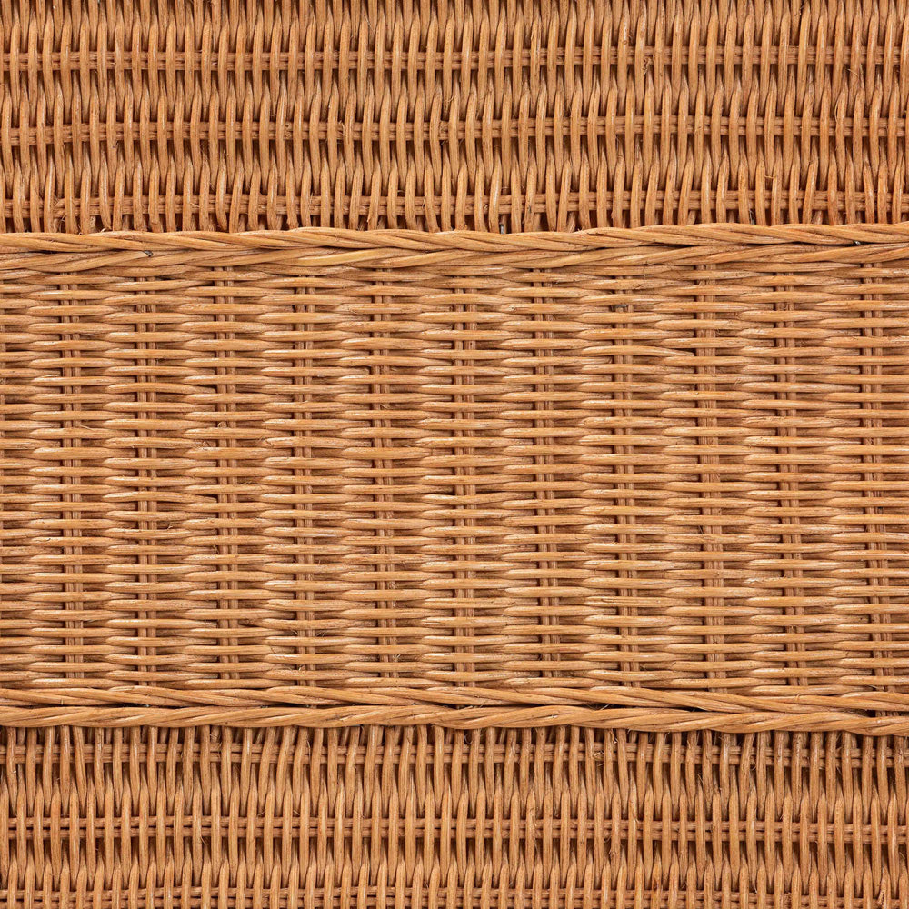 Baxton Studio - Minahasa Side Table in Light Honey - MINAHASA-Light Honey Rattan-End Table view 6
