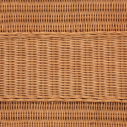 Baxton Studio - Minahasa Side Table in Light Honey - MINAHASA-Light Honey Rattan-End Table view 6