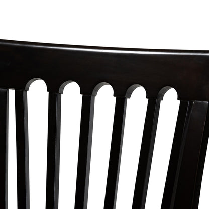 Baxton Studio - Minette Dining Set in Sand/Dark brown - RH319C-Sand/Dark Brown-7PC Dining Set view 3