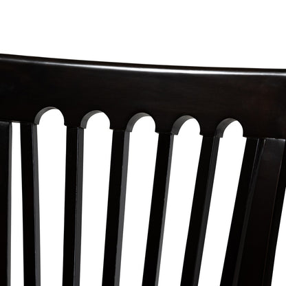 Baxton Studio - Minette Set of 2 Dining Chairs in Sand/Dark brown - RH319C-Sand/Dark Brown-DC-2PK view 4