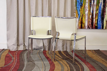 Baxton Studio - Montclare Set of 2 Dining Chairs in Ivory - ALC-1083 Ivory view 4