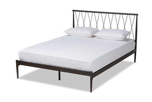 Baxton Studio - NaNo Full Size Bed - TS-NaNo-Black-Full view 1
