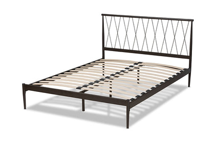 Baxton Studio - NaNo Full Size Bed - TS-NaNo-Black-Full view 3