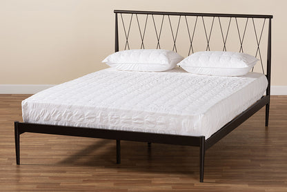 Baxton Studio - NaNo Full Size Bed - TS-NaNo-Black-Full view 8