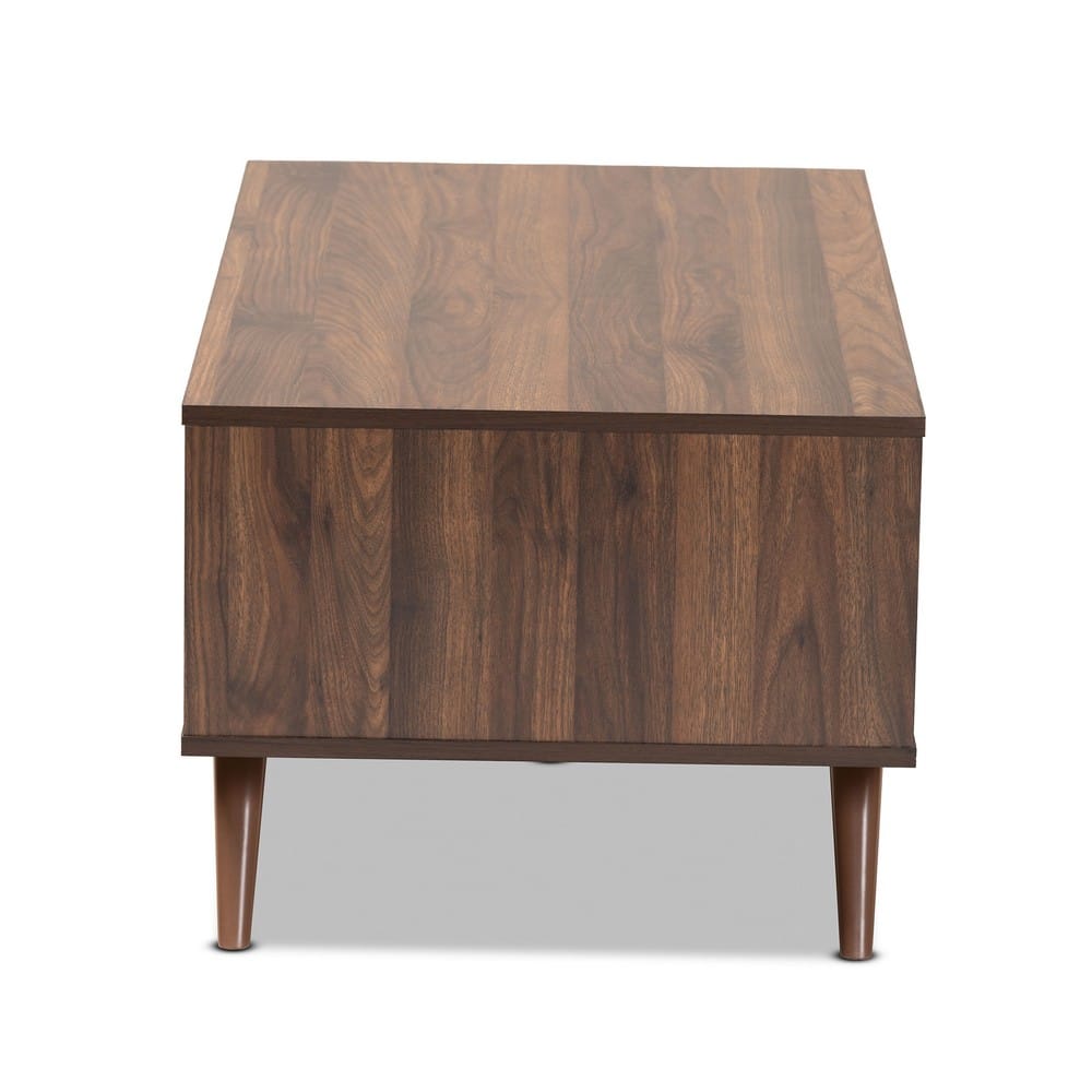 Baxton Studio - Naoki Coffee Table in Grey/Walnut - LV15CFT15140-Columbia/Dark Grey-CT view 4