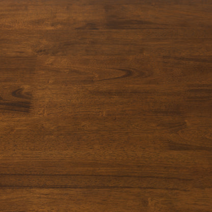 Baxton Studio - Napoleon Dining Table in "Cherry" Brown/Cream - Napoleon-Cherry/Buttermilk-DT view 6