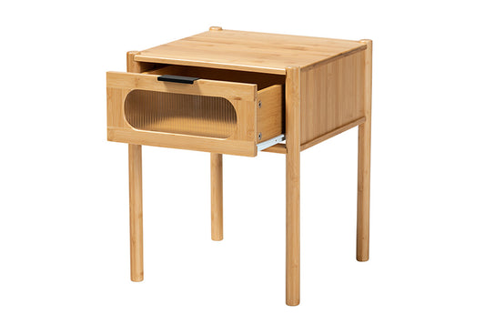 Baxton Studio - Naresh End Table - ETAN-004-Bamboo-ET view 2