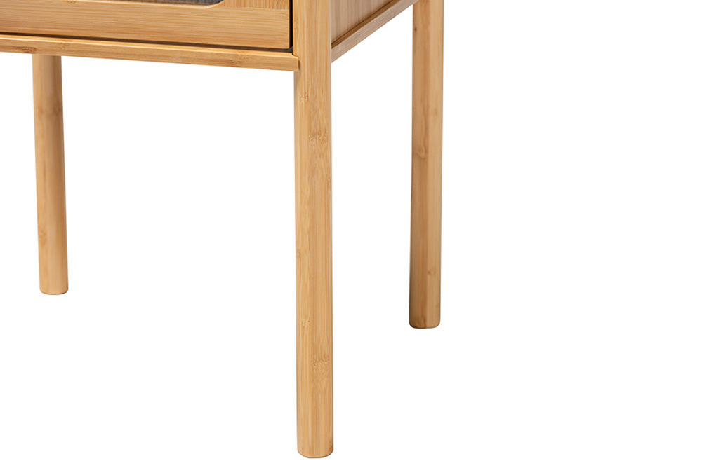 Baxton Studio - Naresh End Table - ETAN-004-Bamboo-ET view 7
