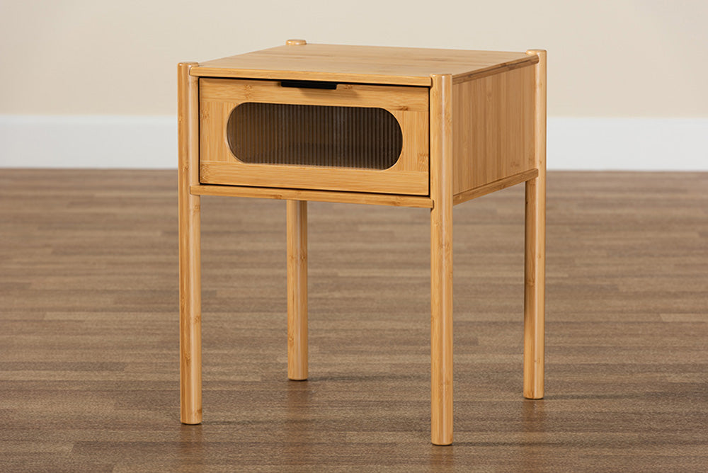 Baxton Studio - Naresh End Table - ETAN-004-Bamboo-ET view 9
