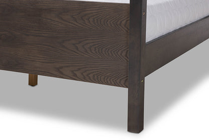 Baxton Studio - Natasha Queen Size Bed - MG0021-2-Gray/Green Gray-Queen view 6
