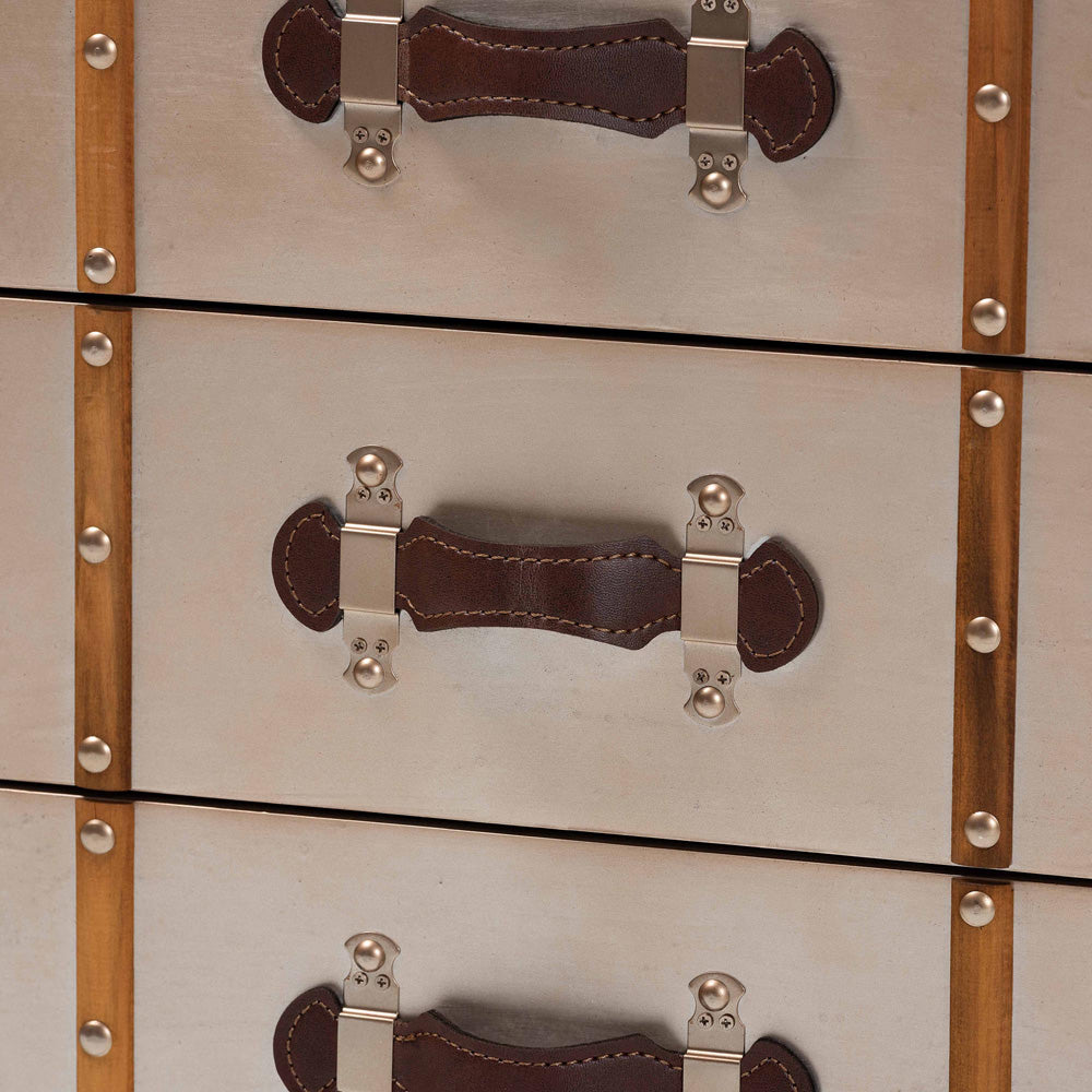 Baxton Studio - Naylor Storage Cabinet in Bronze - JY24A008-Wooden-Cabinet view 6
