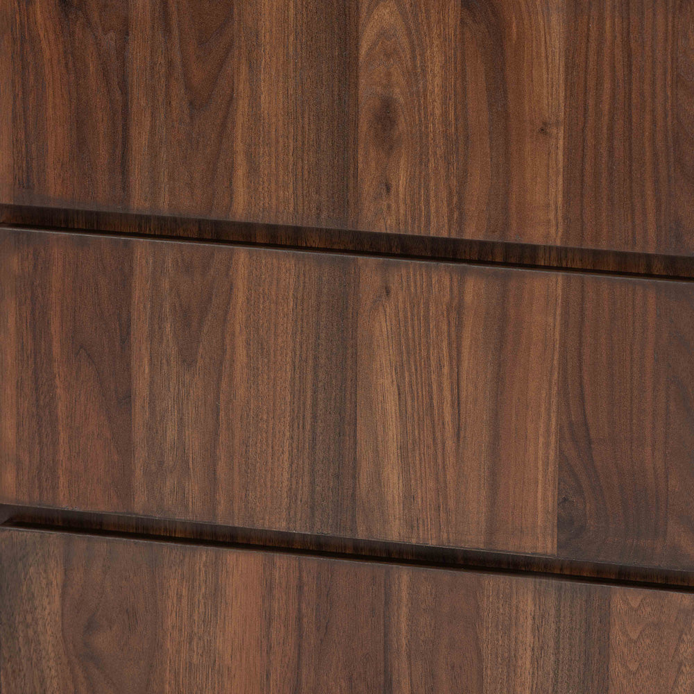 Baxton Studio - Neil Sideboard in Walnut Brown/Black - MPC8009-Walnut-Sideboard view 5