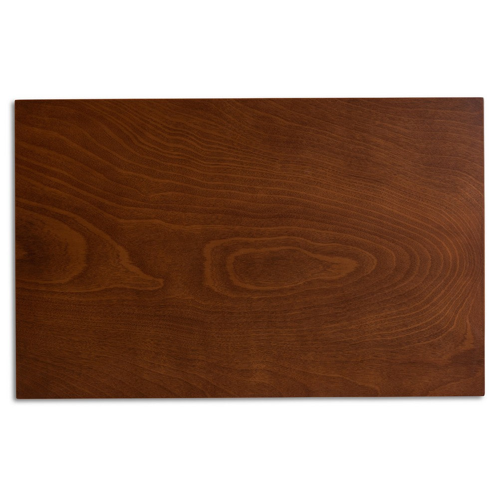 Baxton Studio - Nicolette Dining Set in Walnut Brown - RH340C-Walnut-5PC Dining Set view 4