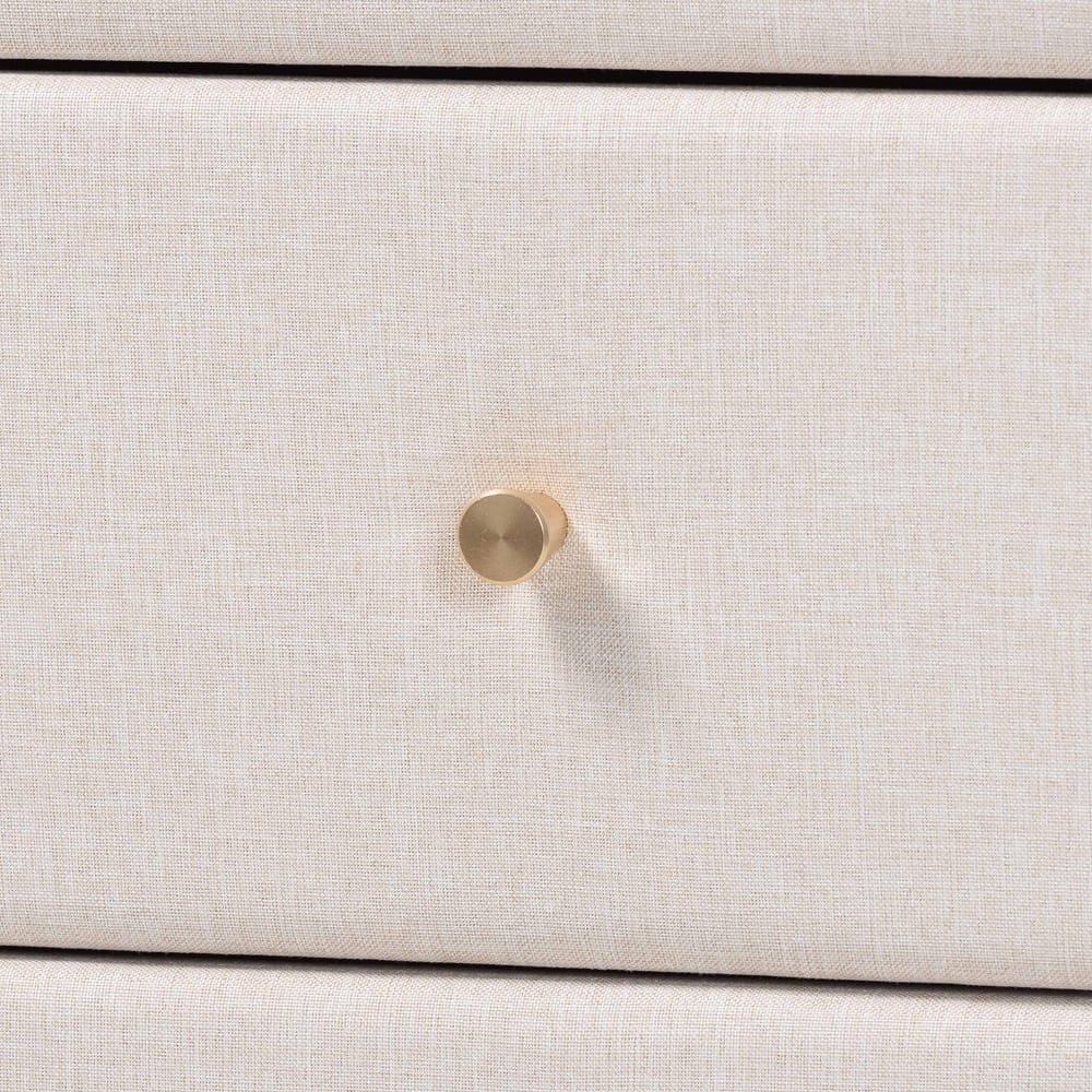 Baxton Studio - Nikolai Dresser in Beige/Wenge Brown - MG9009-Beige/Wenge-6DW-Dresser view 5