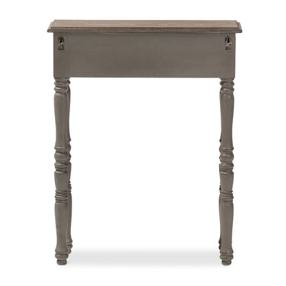 Baxton Studio - Noemie Console Table in Brown - ROB11-Brown-ST view 5